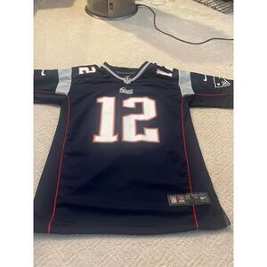 NFL New England Patriots 12-Brady Youth Jersey